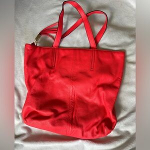 Kate ♠️ Spade Orange Lrg tote bag